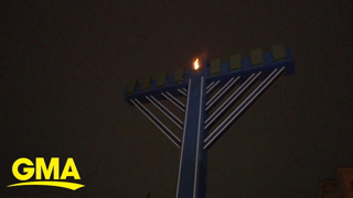 Celebrating Hanukkah amid rise in antisemitism l GMA