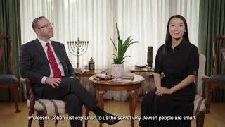 Prof Cohen demonstrates Jewish brainwashing çŠ¹å¤ªæ–‡åŒ–æŽ¢ç§˜ä¹‹èŒä¸šé“å¾·: Introduction to Jewish Culture. 4: Work Ethic