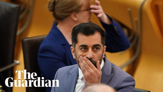 Climate activists disrupt Humza Yousaf's first FMQs as he defends independence minister