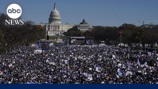 DC March for Israel draws 5 dancing Israelis on stage