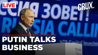 Watch | Putin Attends 'Russia Calling!' Investment Forum Before Hosting Iran's Raisi In Moscow