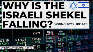 WHAT IS CAUSING THE FALL IN THE ISRAELI SHEKEL? - INVEST IN ISRAEL