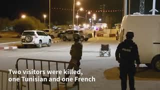 Tunisian soldiers patrol Djerba the morning after synagogue gun attack