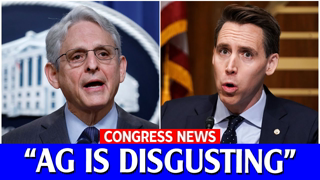 'YOU MADE FBI POLITICAL' Watch Josh Hawley UNLEASH HELL on Merrick Garland For His Attack on Parents