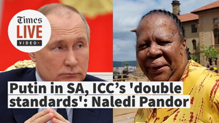 Putin is invited to SA for BRICS summit, ICC's 'double standards': Naledi Pandor