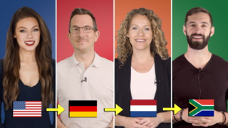 English vs. German vs. Dutch vs. Afrikaans | West Germanic Language Comparison