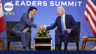 Biden travels to Canada for Trudeau meeting | ABCNL