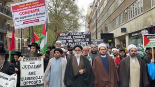 Al Quds Day March & Rally, Westminster, London