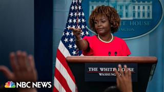 LIVE: White House holds press briefing amid Israel-Hamas war | NBC News