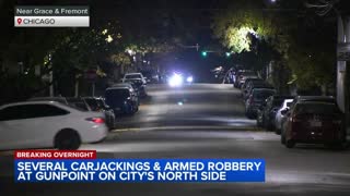 Armed carjackers box victims in vehicles in Chicago crime spree