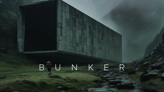 'BUNKER' Relaxing Dark Ambient Music | Ultra Deep And Atmospheric! | 3D Rain SFX [4K]