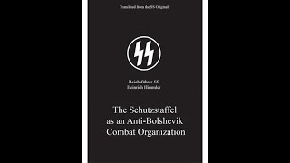 Schutzstaffel: Anti-Bolshevik Fighting Organization by Heinrich Himmler 1937 Christianity