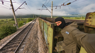 Freight Train Hopping in Jewish Autonomous Region