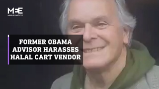 Former Obama advisor harasses a halal food vendor in NYC