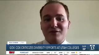 Utah Governor Cox says diversity programs at colleges are 'divisive', not unifying