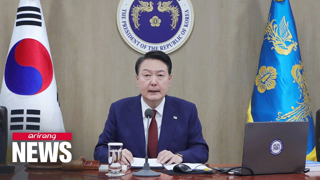 Pres. Yoon says relations with Japan to be even better than past good times...