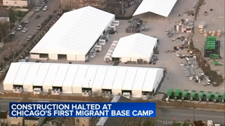 Judge denies temporary restraining order after construction halted at Chicago migrant camp