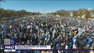 Thousands march for Israel in Washington, D.C.