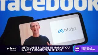 Meta stock hammered by big tech sell-off in 2022