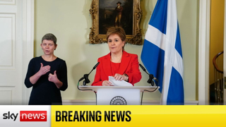 BREAKING: Nicola Sturgeon resigns as Scotland's first minister