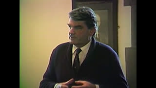 David Irving at Hart House, University of Toronto - April 6, 1986