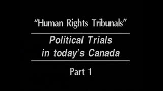 AVOF Nr. 204 - Political Trials in Today's Canada - 1 of 3