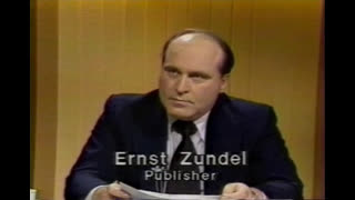 Ernst Zundel on the 'Cherington' TV show - 28-11-1983