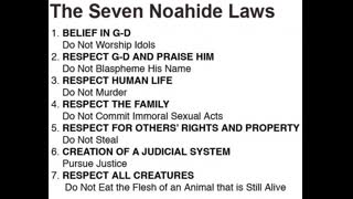 Have You Heard Of The Noahide Laws