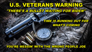 BIDEN WARNS VETERANS: GET VACCINATED OR LOSE YOUR HEALTH CARE - VET'S RESPONSE - I GOT A BULLET 4 YA