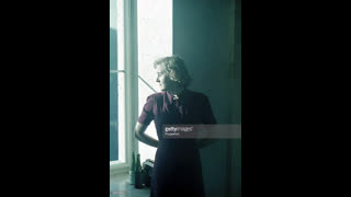 EVA BRAUN ENTERTAINING GUESTS, HITLER AND A GERMAN SHEPARD, HITLER WITH OTHERS ON THE TERRACE OF HIS