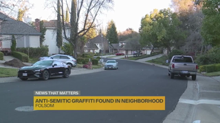 Folsom neighborhood vandalized with anti-semitic graffiti