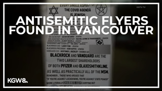 Vancouver residents find anti-Semitic flyers blaming Jews for COVID pandemic