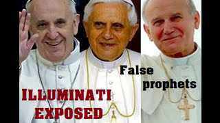 Pope Francis and other popes of the Catholic Church: ILLUMINATI EXPOSED - satanic signs 2016