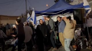 Zionist RATS dancing now next to Palestinian home, who will be kicked out in 15 days