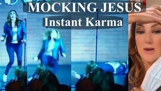 INSTANT KARMA - Comedian Faints When MOCKING JESUS Ends Up in the ER - Double Vaxxed & Boosted