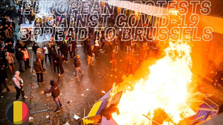 BRUSSELS / BRUXELLES RIOTS ANTI LOCKDOWN PROTEST - 2G/Greenpass/Corona - Whats happening Belgium?