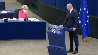 Mislav Kolakusic tells the EU Commission President off to her face