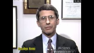 1988 THROWBACK: "DR  FAUCI SAYS AZT AIDS DRUG IS SAFE AND EFFECTIVE"