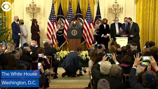 WEB EXTRA: Menorah Lighting At The White House