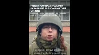 Journalist Claims Jewkrainians are Bombing their Citizens