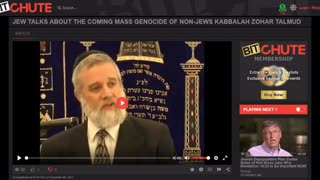 JEW TALKS ABOUT THE COMING MASS GENOCIDE OF NON-JEWS KABBALAH ZOHAR TALMUD