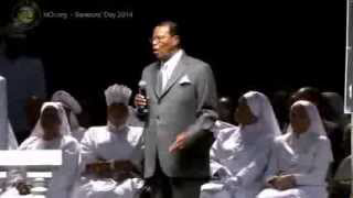 Farrakhan speaks on his meeting with Edgar Bronfman - Saviours Day 2014