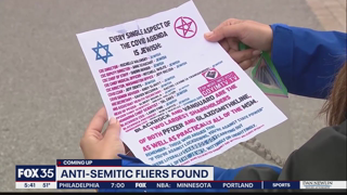 Antisemitic flyers in Brevard County claiming 'COVID agenda Jewish'