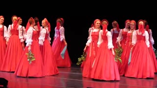 Amazing Russian Floating Folk Dance "Birch Tree / Beryozka"