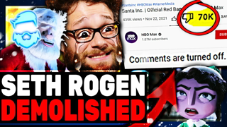 Epic Fail! Youtube Disables Comments After Seth Rogen Movie BLASTED With 70,000 Dislikes! Santa Inc