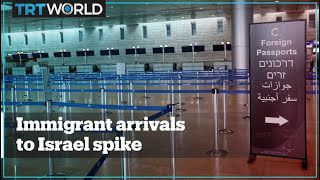 Immigrant arrivals to Israel rise by 30%