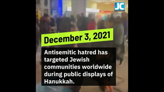 Antisemitic Hatred Targeted Jewish Communities Worldwide During public Displays of Hanukkah.