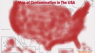 MAP OF CONTAMINATION IN THE USA