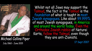 MCP 17-28 Sep 2007 Kol Nidre Day, Israeli Holocaust, Alex Jones said Arabs control media, Talmud