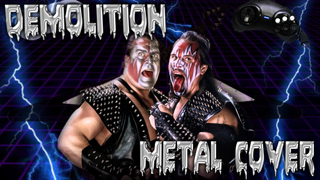 Demolition WWF/WWE Theme Metal Cover ft Johnny Rocker - Retro Shred